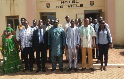 Travaux de bitumage de la rocade de Koudougou
