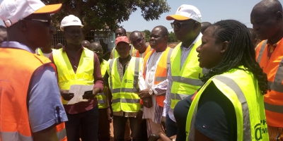 Travaux de Voiries pour la commémoration des festivités du 59ème anniversaire de l indépendance du Burkina Faso